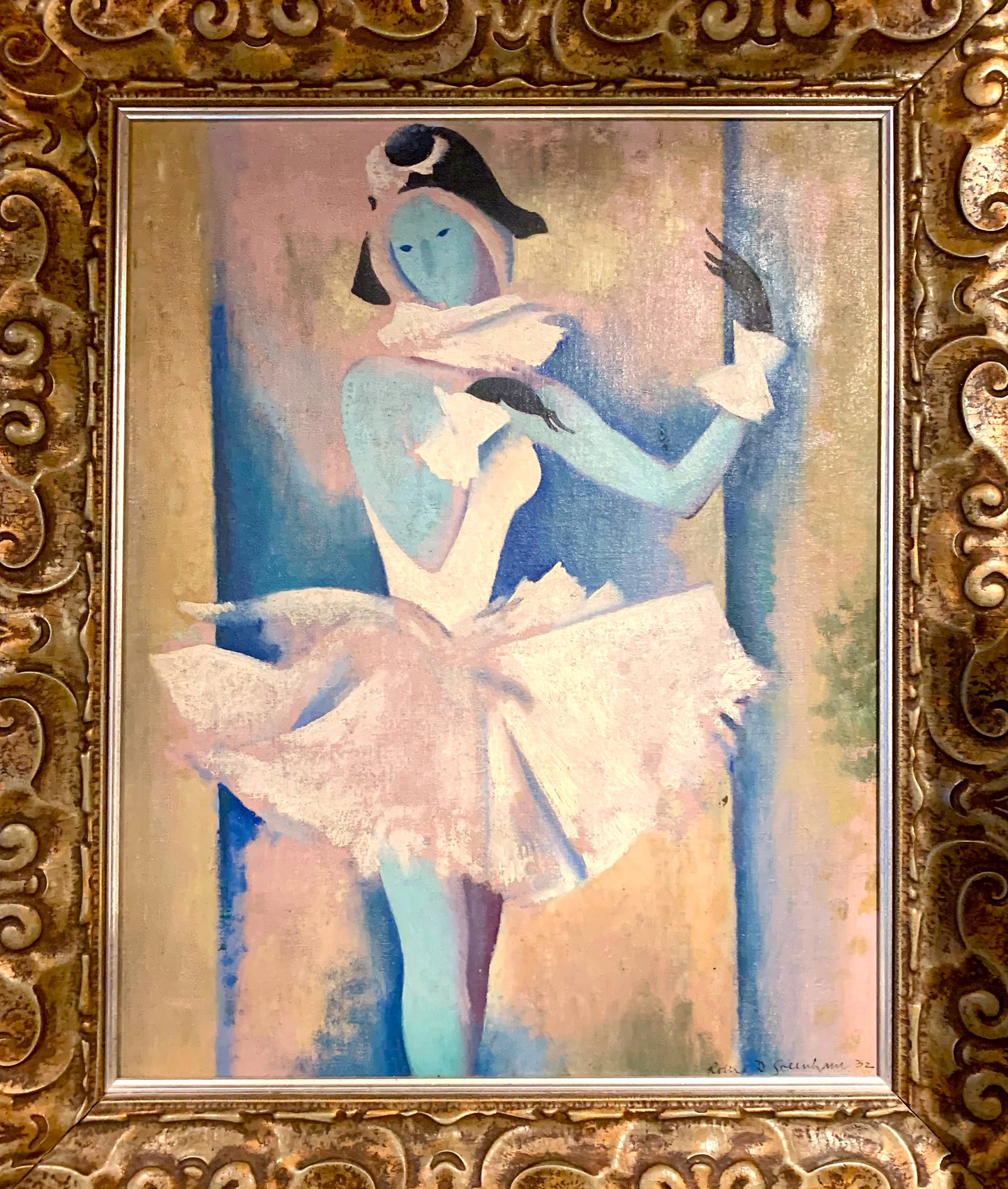 "Blue Bird” - Painting circa 1930’s