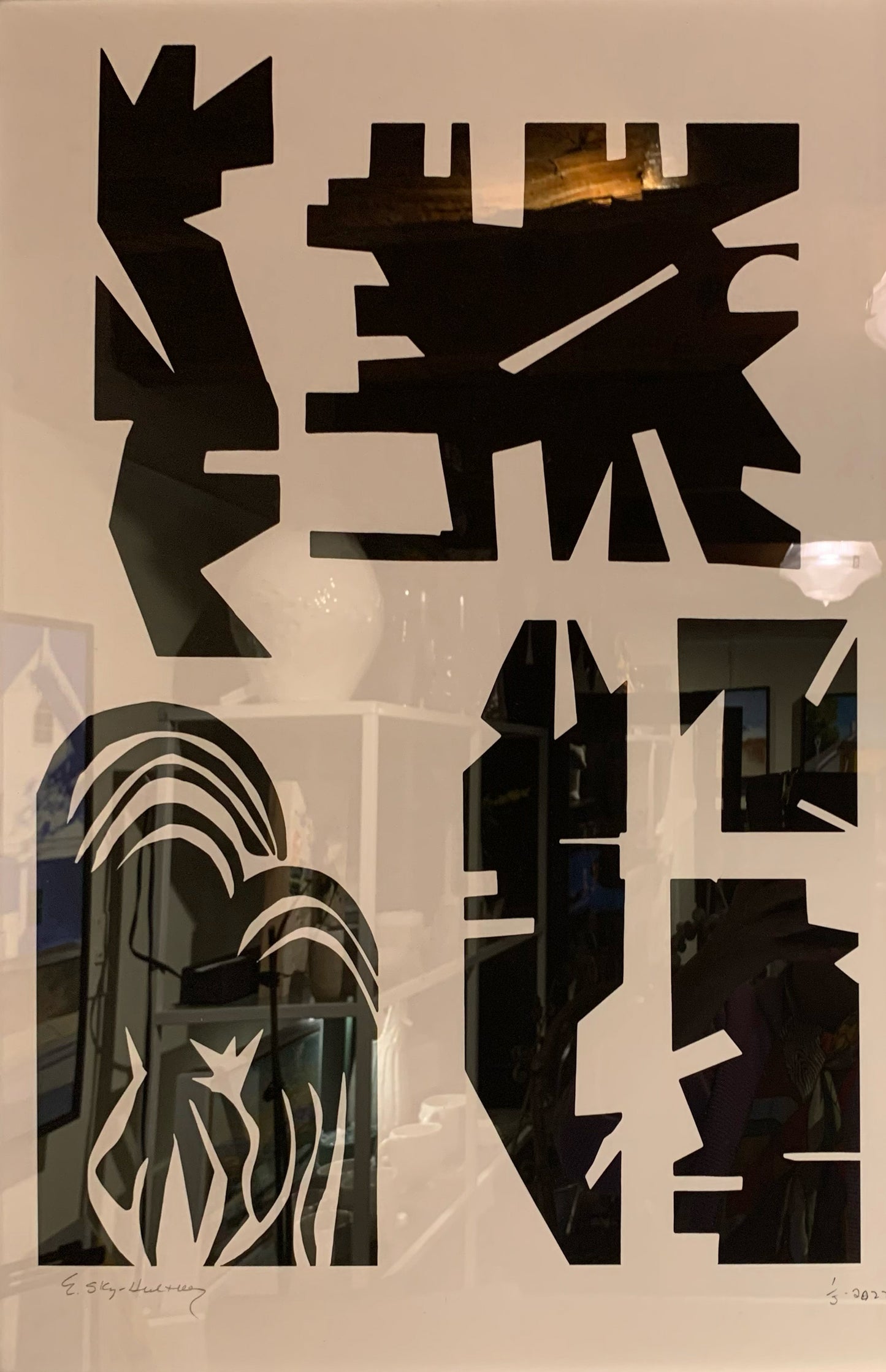 "Edge" - Framed Print by Ethel Halberg