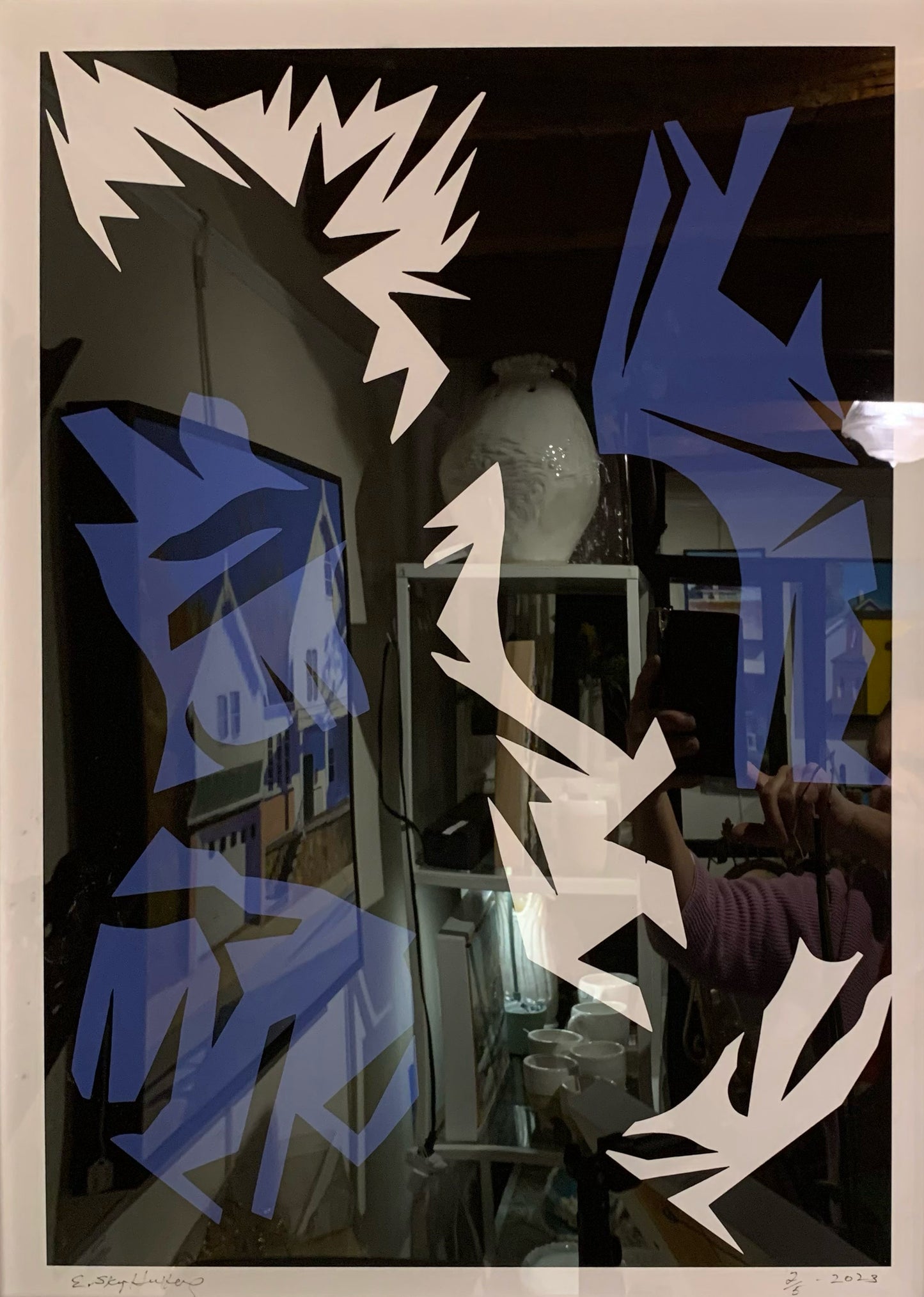 "Sky" - Framed Print by Ethel Halberg