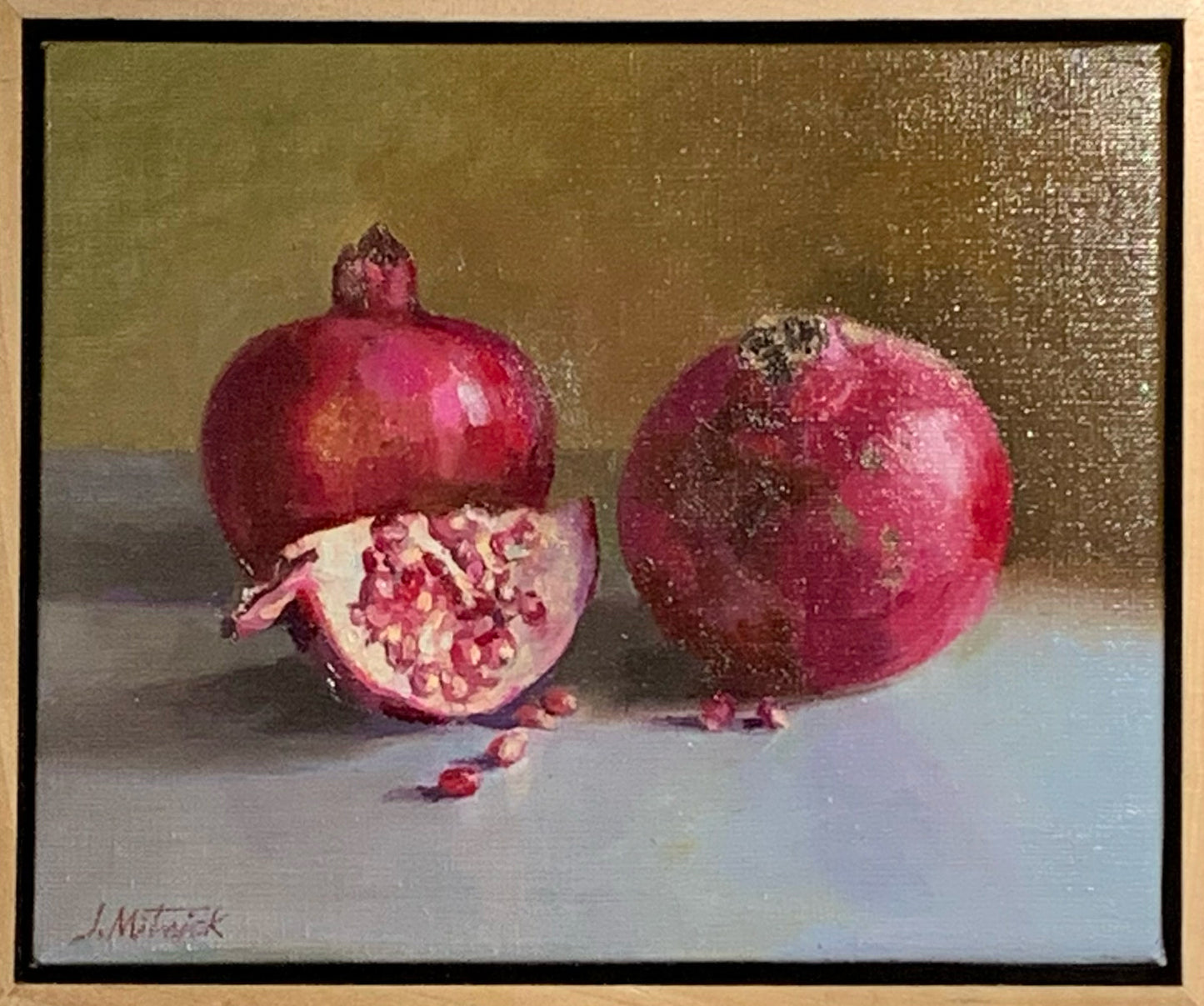 "Pomegranate" - Painting by Joel Mitnick