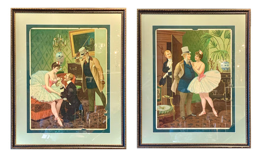 Set of Two 19th Century "Prints"