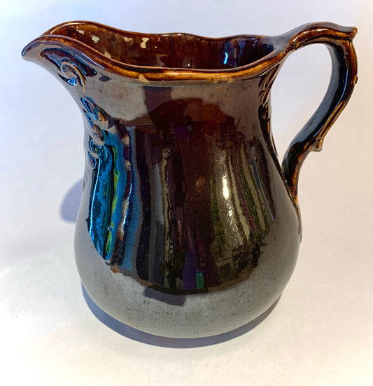 Antique Brown Pitcher