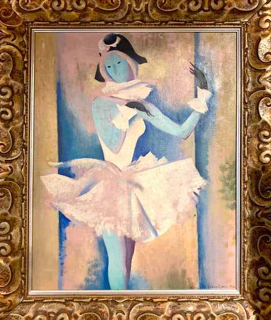 "Blue Bird” - Painting circa 1930’s