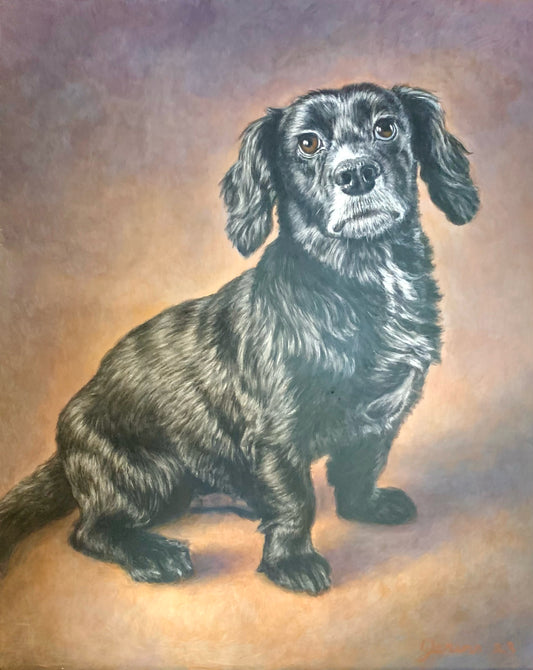 "Smudge" - Painting by Edgar Perlins