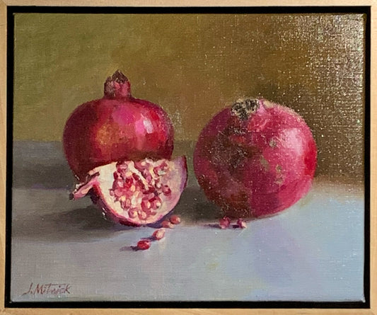 "Pomegranate" - Painting by Joel Mitnick