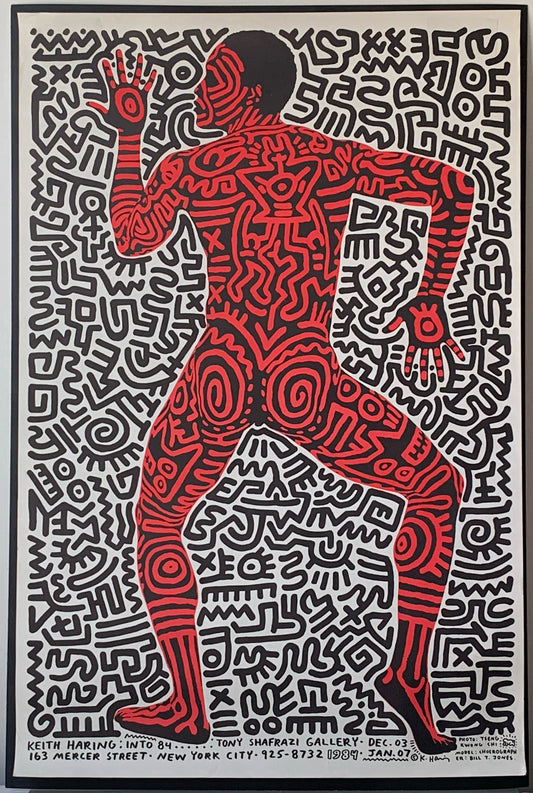 "Bill T. Jones" Poster - Keith Haring & Tseng Kwong Chi 1984
